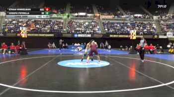 197 lbs Cons. Semi - Ethan Winkelman, Augsburg vs Joseph Petrella, Baldwin Wallace