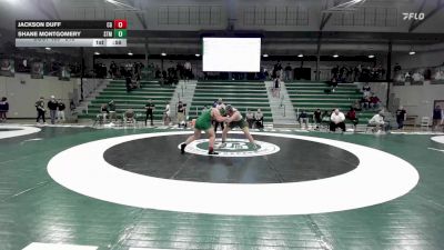 215 lbs Cons. Round 4 - Jackson Duff, Cardinal Gibbons vs Shane Montgomery, St. Mark`s