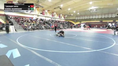 157 lbs Cons. Round 3 - Zachary Ortiz, Rancho Verde vs Gabriel Manrriquez, Elsinore