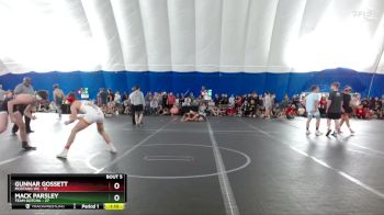 157 lbs Round 2 (8 Team) - Mack Parsley, Team Gotcha vs Gunnar Gossett, Mustang WC