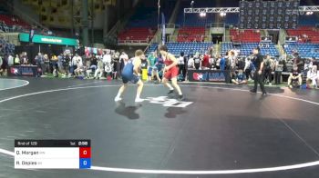 195 lbs Rnd Of 128 - Quinlan Morgan, Minnesota vs Ryder Depies, Wisconsin