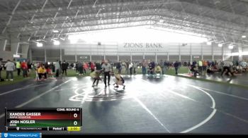 144 lbs Cons. Round 6 - Xander Gasser, Maple Mountain vs Josh Nosler, Davis