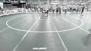 106 lbs Round Of 16 - John Woodall, MA vs Vince Von Bernewitz, VA