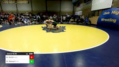 168 lbs Consi Of 16 #2 - Michael Smith, West Linn (OR) vs Will Stewart, Fruita Monument (CO)