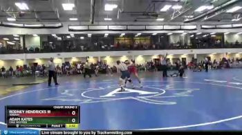 133 lbs Champ. Round 2 - Rodney Hendricks III, Wabash vs Adam Kates, Case Western
