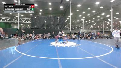 128 lbs Rr Rnd 3 - Max Milia, Liberty - HSBAFC vs Alexander Martinez, Scorpions SJV - HSBAFC