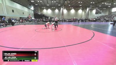 126 lbs Cons. Round 5 - Rylan Jones, Canyon Randall vs Jet Millison, Basehor-Linwood HS