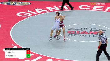 138 lbs Final - Ed Scott, DuBois vs Dashawn Farber, Nazareth