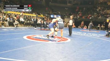 235 Class 2 lbs Cons. Round 3 - Gwen Hillermann, Washington vs Cooper Rowse, Francis Howell Central