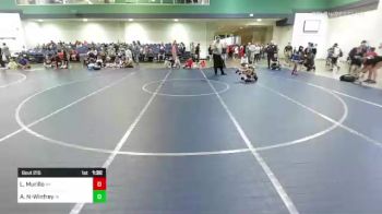 55 lbs Semifinal - Leonidas Murillo, NY vs Amir Newman-Winfrey, IA