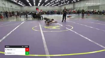 96 lbs Consolation - Dane Renick, Honey Badger Wrestling Club vs Kylan Ooton, Prodigy Elite Wrestling