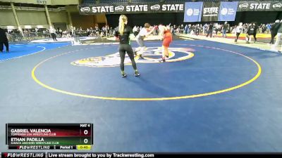 225 lbs Cons. Round 2 - Ethan Padilla, Ilwaco Anchors Wrestling Club vs Gabriel Valencia, Toppenish USA Wrestling Club