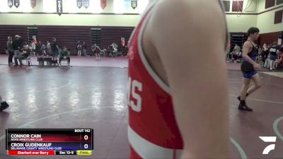 14UB-7 lbs Round 2 - Connor Cain, Rams Wrestling Club vs Croix Gudenkauf, Delaware County Wrestling Club