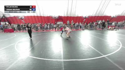 150 lbs Semifinal - Rylan Mlsna, Shed Wrestling vs Josiah Beltran, Wisconsin
