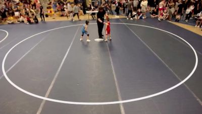 53 lbs Champ. Round 3 - Luke Crawley, NE vs Oliver Tingle, MN