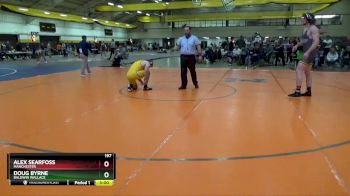 197 lbs Champ. Round 1 - Doug Byrne, Baldwin Wallace vs Alex Searfoss, Manchester