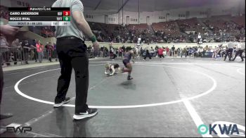 66 lbs 3rd Place - Cairo Anderson, Icefighter U vs Rocco Ryal, Tuttle Wrestling Club