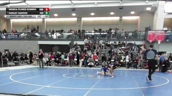 120 lbs Semifinal - Monica Flores Romero, Fairfield Warde vs Harley Danton, Plainville