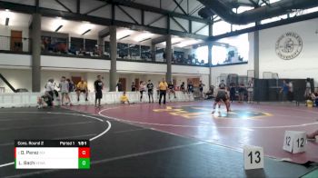 112-118 lbs Cons. Round 2 - David Perez, Wheeling High School vs Lucas Bach, Washington