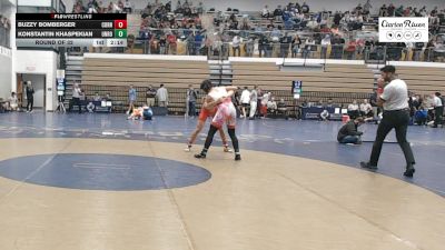 165 lbs Round Of 32 - Buzzy Bomberger, Cornell vs Konstantin Khaspekian, Unrostered - Funky Monkey