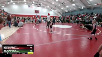 46-46 lbs Round 4 - Jayden Hamlin, Platte Valley Jr. Wrestling vs Weston Devitt, Platte Valley Jr. Wrestling