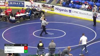 102 lbs Quarterfinal - Charlie Robson, Bensalem vs Devon Magro, Forest Hills