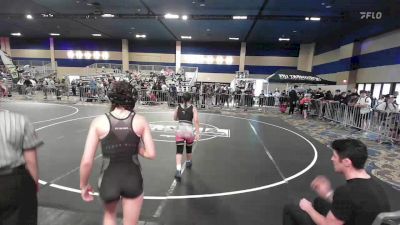 109 lbs Consi Of 16 #2 - Roxanne Gibson, Chain Wr Ac vs Melanie Cabrera, TUF California Wr Ac