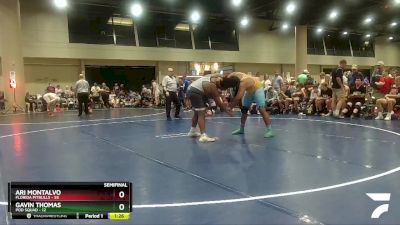 285 lbs Semis (4 Team) - Gavin Thomas, Pod Squad vs Ari Montalvo, Florida Pitbulls