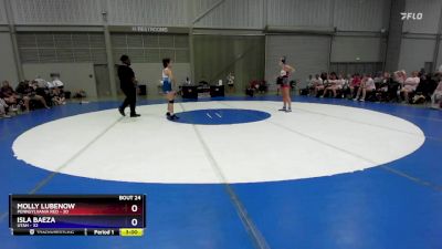 130 lbs Semis & 3rd Wb (16 Team) - Molly Lubenow, Pennsylvania Red vs Isla Baeza, Utah