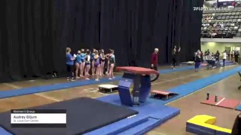 Audrey Giljum - Women's Group, St. Louis Gym Centre - 2021 Women's Xcel Region 4 Championships