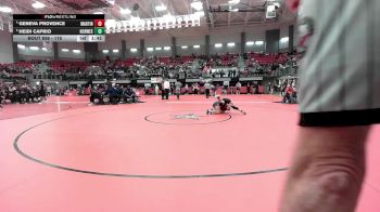 115 lbs Quarterfinal - Heidi Caprio, Northwest vs Geneva Provence, Arlington Martin