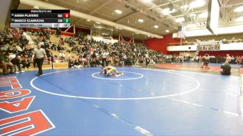 146 lbs Cons. Round 5 - Marco Clamucha, Concord vs Aiden Platero, Washington