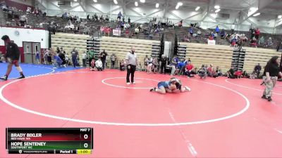 129-142 lbs Round 3 - Hope Senteney, Southport WC vs Brady Bixler, Red Hawk WA