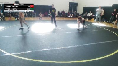 165 lbs Round 1 - Patrick Gray, Fort Mill High School vs Clark Phillips, Unaffiliated