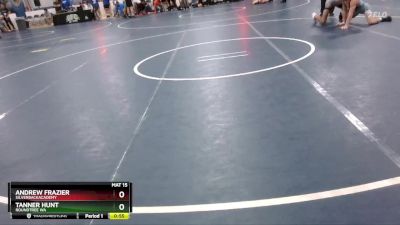 110 lbs Quarterfinal - Andrew Frazier, SilverbackAcademy vs Tanner Hunt, Roundtree WA