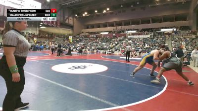 5A 285 lbs Semifinal - Calin Frounfelter, Mountain Home vs Marvin Thompson, Van Buren