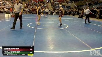 114 lbs Quarterfinal - Nicolas Enzminger, Bismarck Legacy vs Corban Sorenson, Watford City