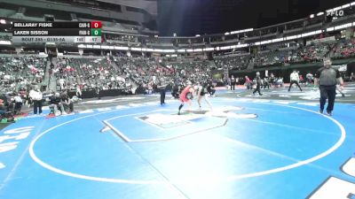 G135-5A Cons. Round 2 - BellaRay Fiske, Castle View Girls vs Laken Sisson, Palmer Ridge Girls