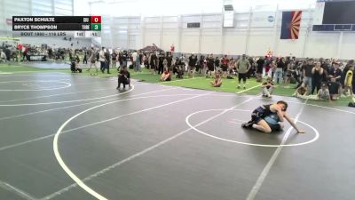 116 lbs 2nd Place - Paxton Schulte, Siu Wrestling vs Bryce Thompson, Threshold WC