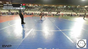 143 lbs Quarterfinal - Corey Harris, Tulsa Union Girls vs Daisie Bledsoe, Woodland Girls