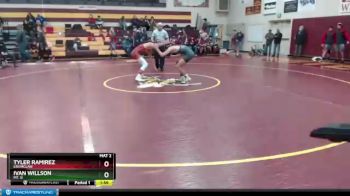 132 lbs Quarterfinal - Tyler Ramirez, Enumclaw vs Ivan Willson, Mt. Si