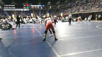 135 lbs Consy 2 - Allen Metzger, Upper Adams vs Elijah Williams, Chestnut Ridge