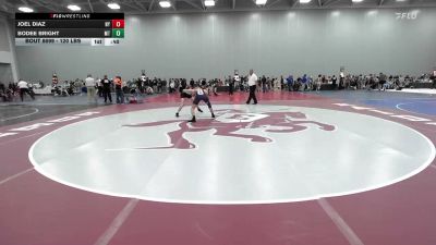 120 lbs Consi Of 32 #2 - Joel Diaz, NY vs Bodee Bright, MT