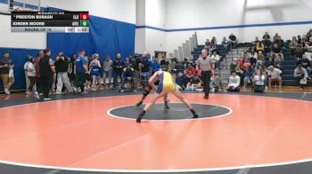 121 lbs Round Of 16 - Preston Bubash, Elizabeth Forward vs Jorden Moore, Avella