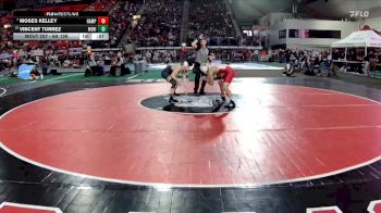 6A 126 lbs Cons. Round 2 - Moses Kelley, Nampa vs Vincent Torrez, Meridian