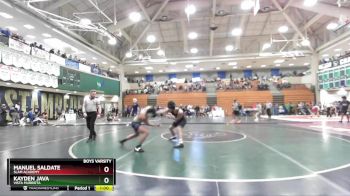 132 lbs Cons. Round 6 - Manuel Saldate, Slam Academy vs Kayden Java, Vista Murrieta