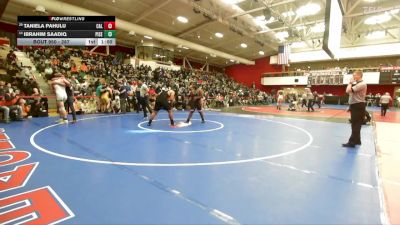 287 lbs Cons. Round 5 - Taniela Pahulu, California vs Ibrahim Saadiq, Pittsburg