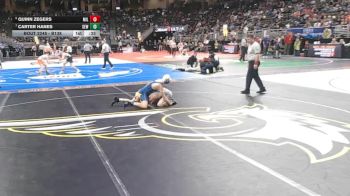 Cons. Round 2 - Carter Hanes, Seward vs Quinn Zegers, Milford