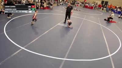 6U - C Cons. Round 2 - Mason Hanson, White Bear Lake Wrestling vs Levi Lynch, Elk River Wrestling
