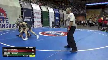 160 Class 4 lbs Cons. Round 3 - Merrik Murray, Staley vs Austen Wetzel, Battle